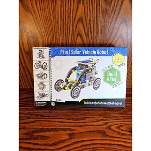 BMI 14 in 1 Solar Vehicle Robot Kit, New in Box